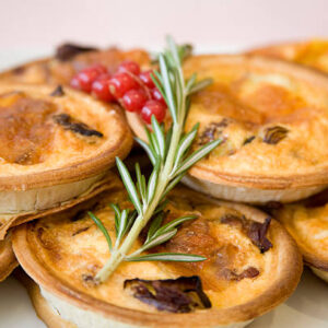 Vegetarian Quiche Platter - Large (10 pax)